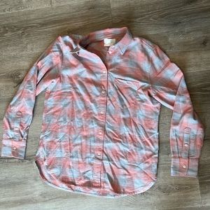 J Crew button-down flannel